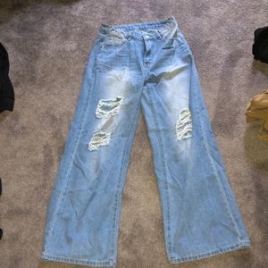 Shein lightwash jeans size small